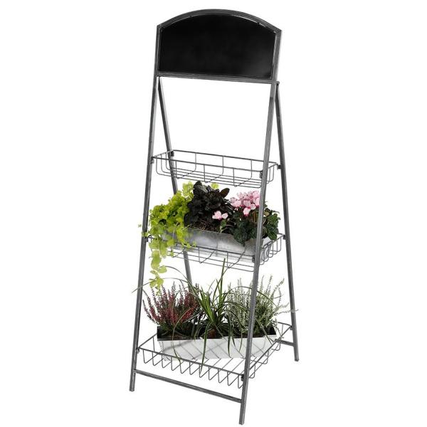 Metallständer für Blumen Used Look